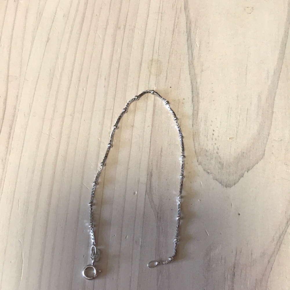 Silver bracelet